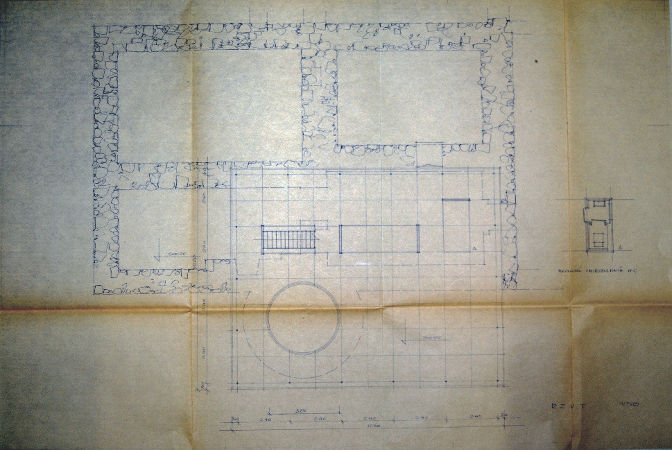 Projekt zagospodarowania Rynku, Prezydium Miejskiej Rady Narodowej zespół nr 199, dokumentacja techniczna sygn. 2458